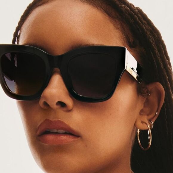 Quay Australia By The Way Tortoise Shell Sunglasses - Picture 4 of 13